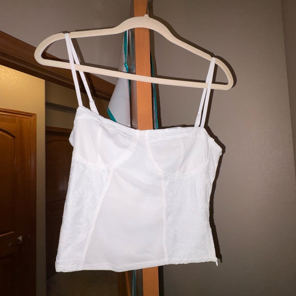 NWT Princess Polly White Lace Women's Top